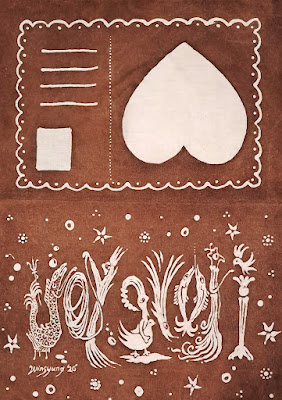 Batik Tulis Postcard
