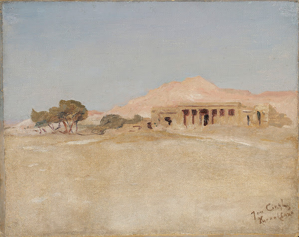 Temple Qurna  Luxor From the journey to Egypt 1903