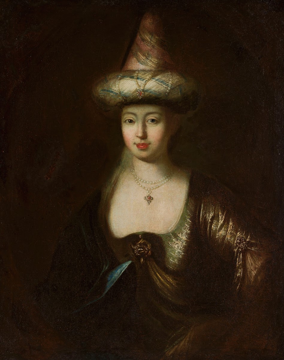 Portrait Of A Man In An Oriental Costume C 1715