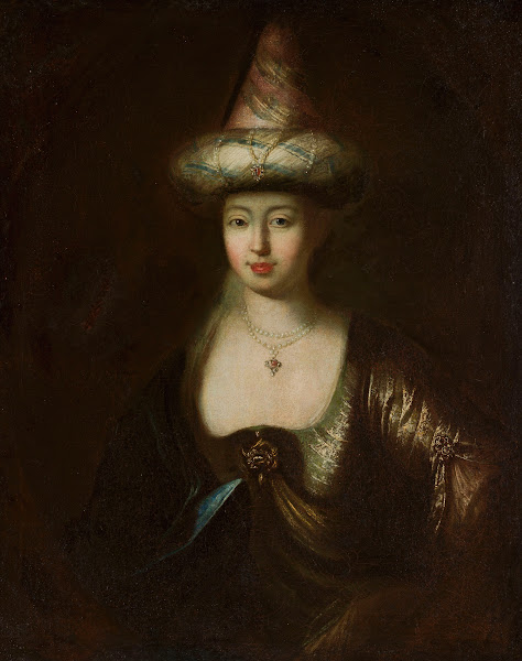 Portrait Of A Man In An Oriental Costume C 1715