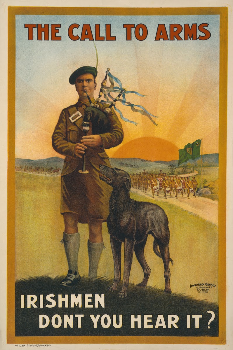 The call to arms Irishmen dont you hear it 1915