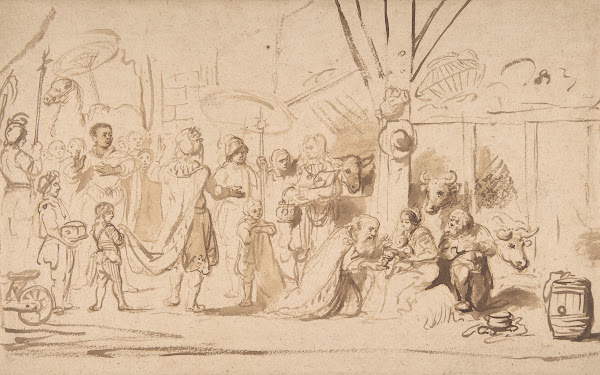 The Adoration of the Magi 17th century