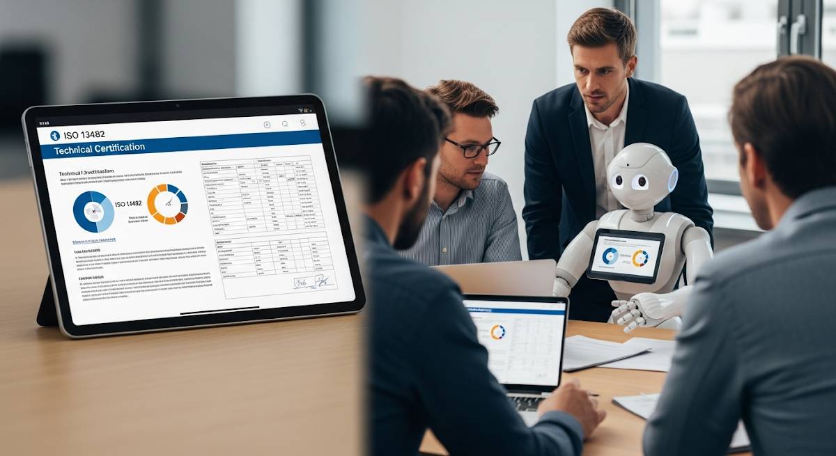 ISO 13482 Service Roboter: Sicherheit und Compliance im Betrieb