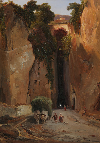 Entrance to the Grotto of Posilipo ca 182224