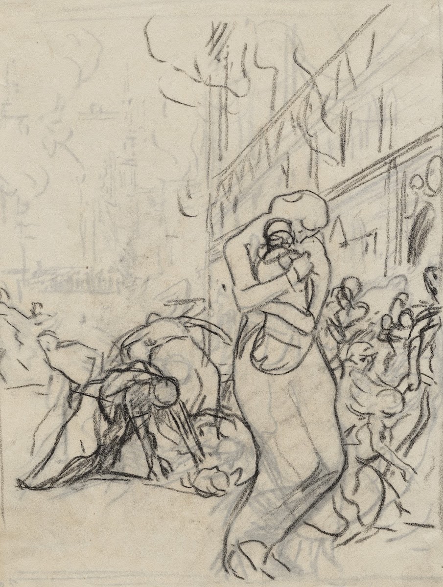 LIncendie de Louvain 1914