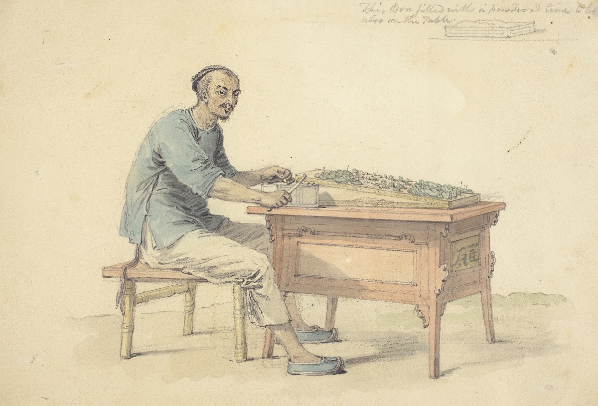 A Chinese Peasant Selling Betel 1793 1794