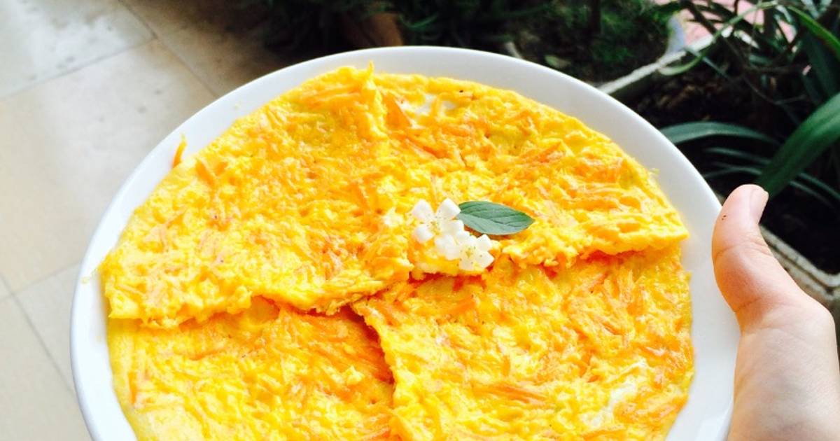 Trứng Chiên Cà Rốt