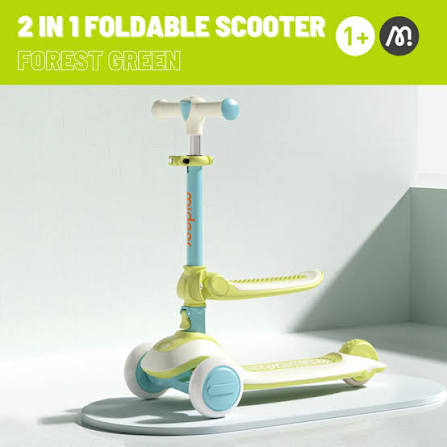 Kids Scooter - Forest Green