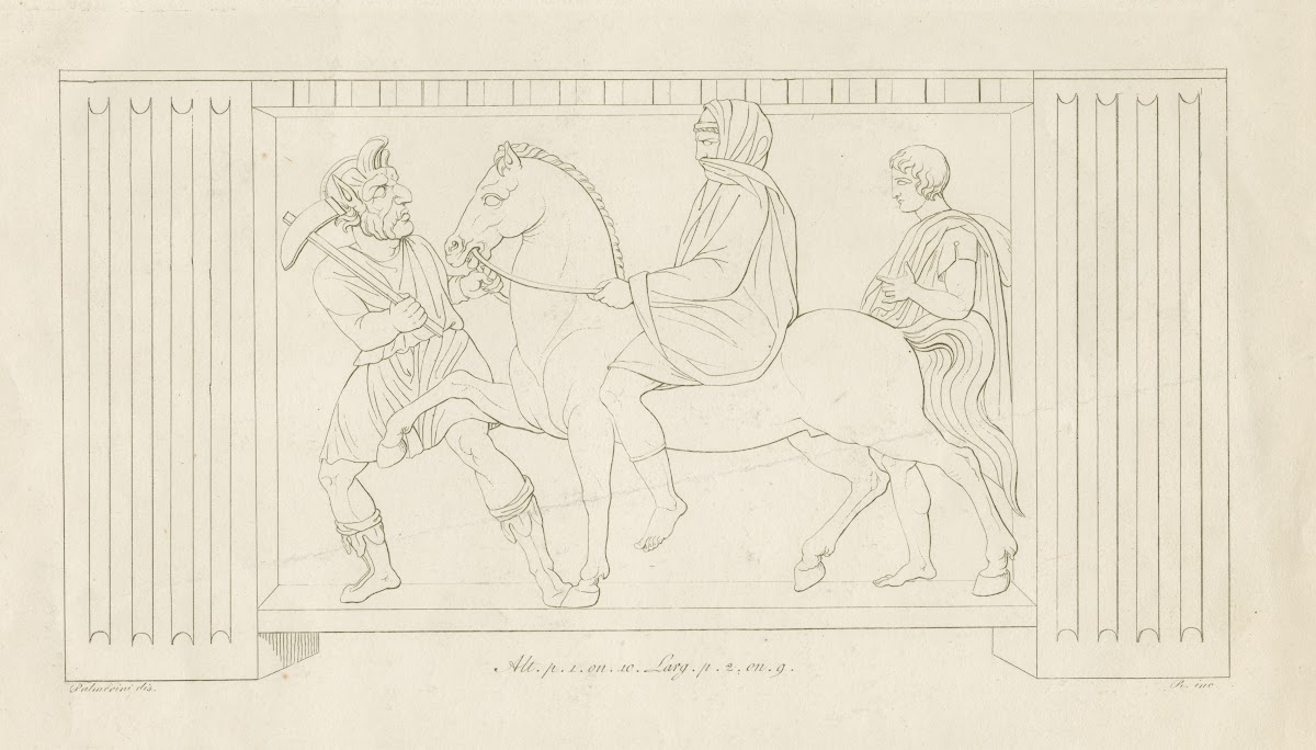 Traveller Accompanied By Good And Evil Spirits 1810