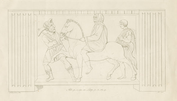 Traveller Accompanied By Good And Evil Spirits 1810