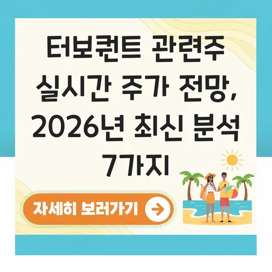 터보퀀트 관련주 실시간 주가 전망