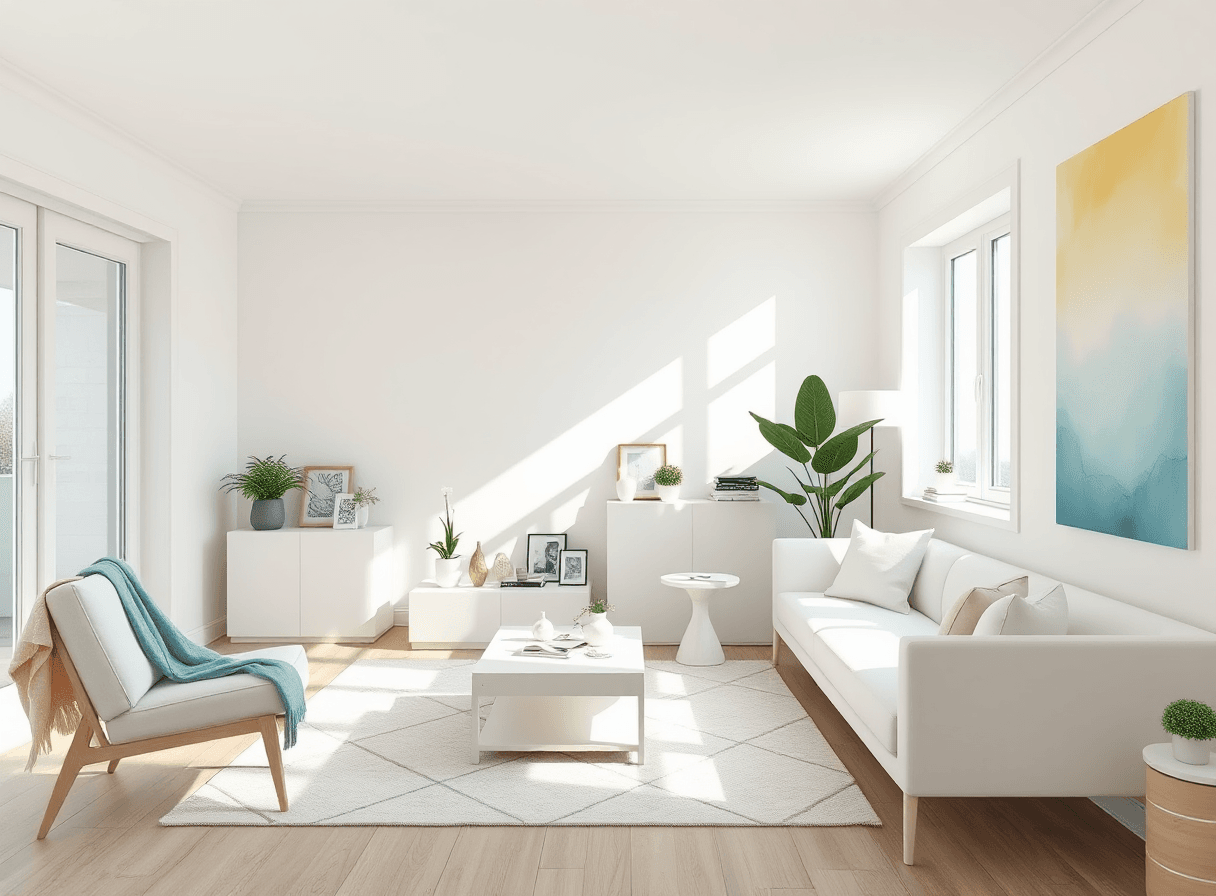 Un espacio minimalista con gran atención al detalle.