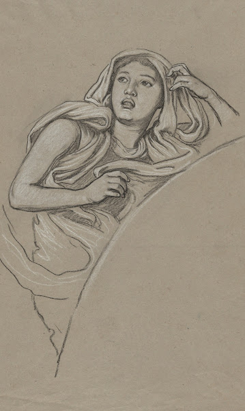 Study for Figure to right ofLuna