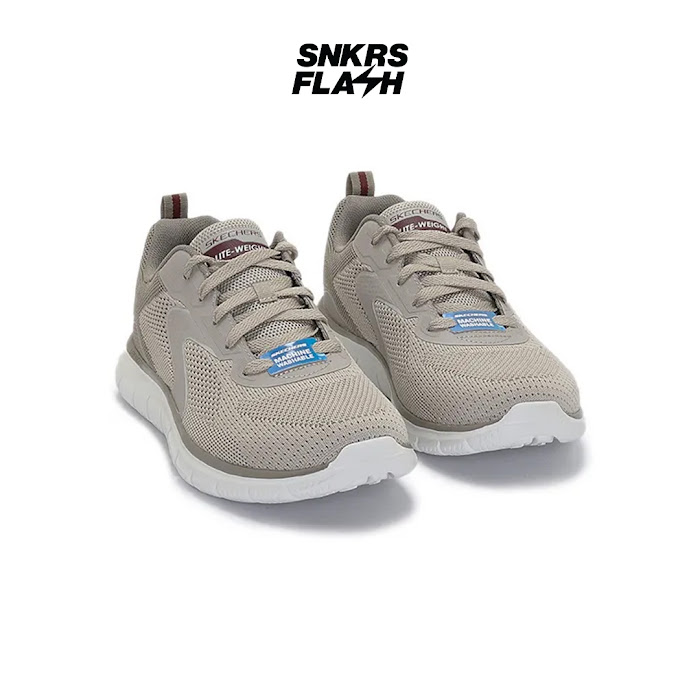 SKECHERS SPORT TRACK TAUPE - Size 42