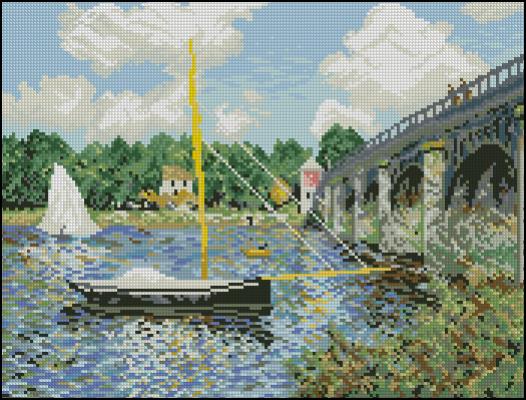 CMP 290021 Yacht On The River