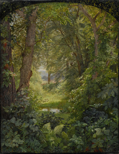 Woodland Landscape Woodland Glade 1860
