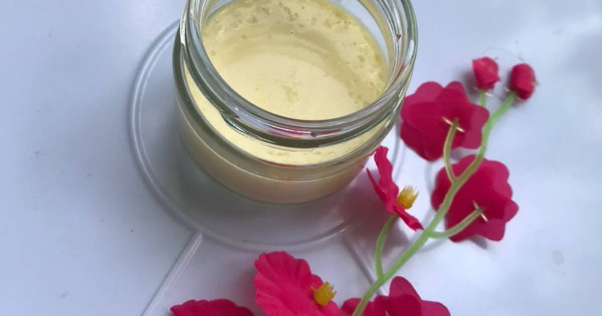 Bánh flan từ sữa công thức (cho bé +7m)