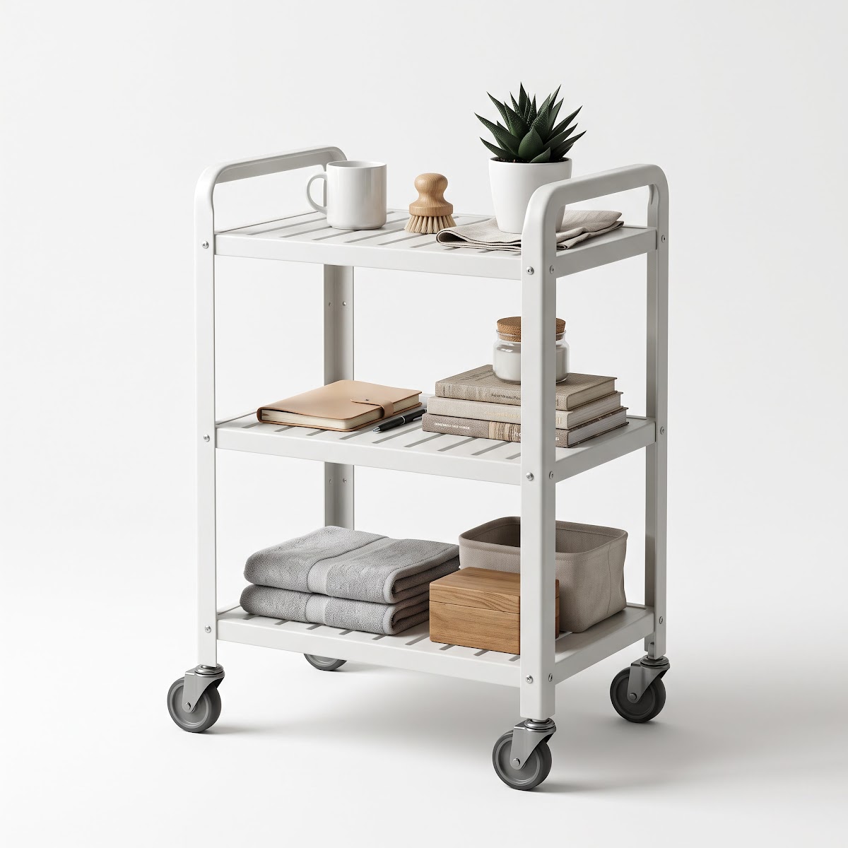 Best Rolling Utility Carts for Small Apartments (2026) - BEST COMPACT — PRODUCT SHOT