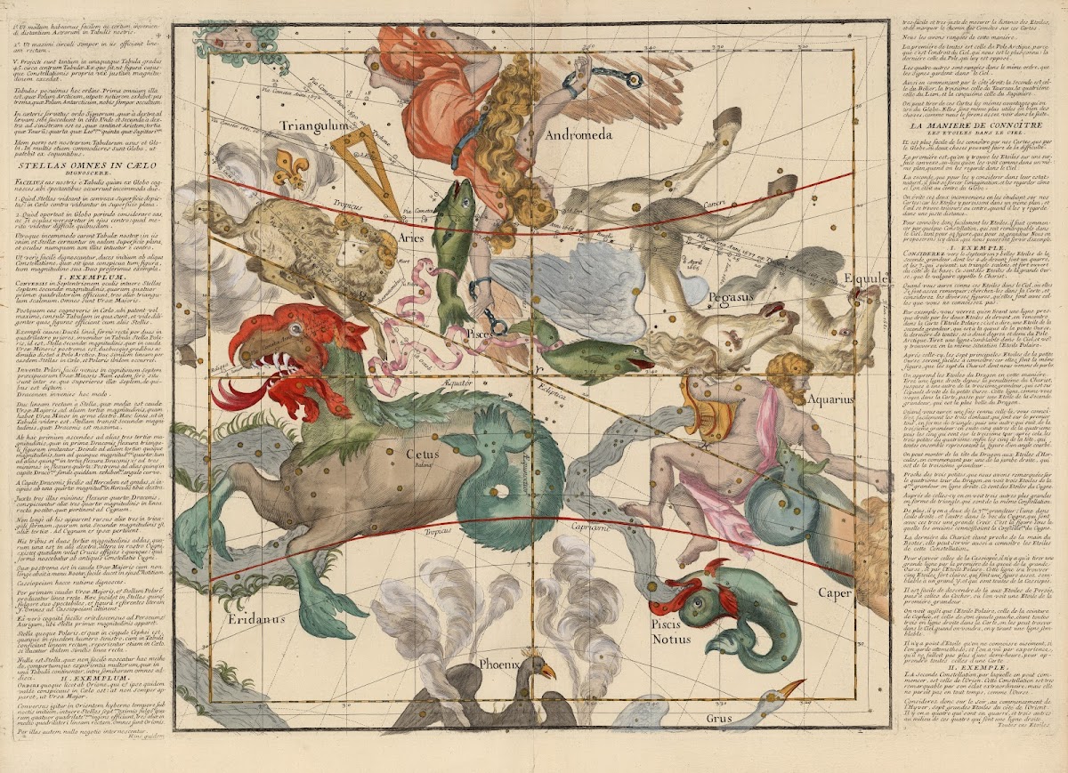Plate 2 Cetus Aquarius Andromeda 1693