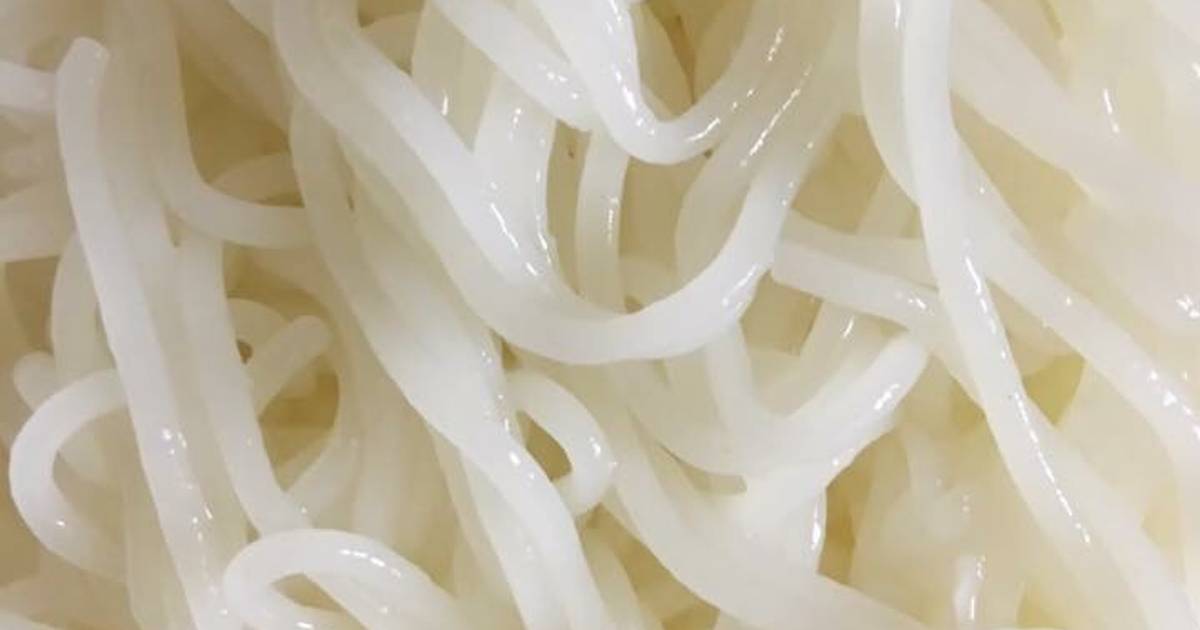 Cách làm bún tươi