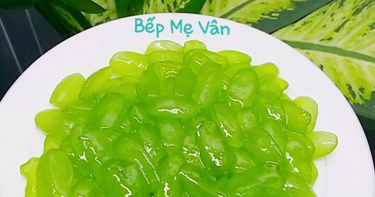 Hạt đác rim trà xanh