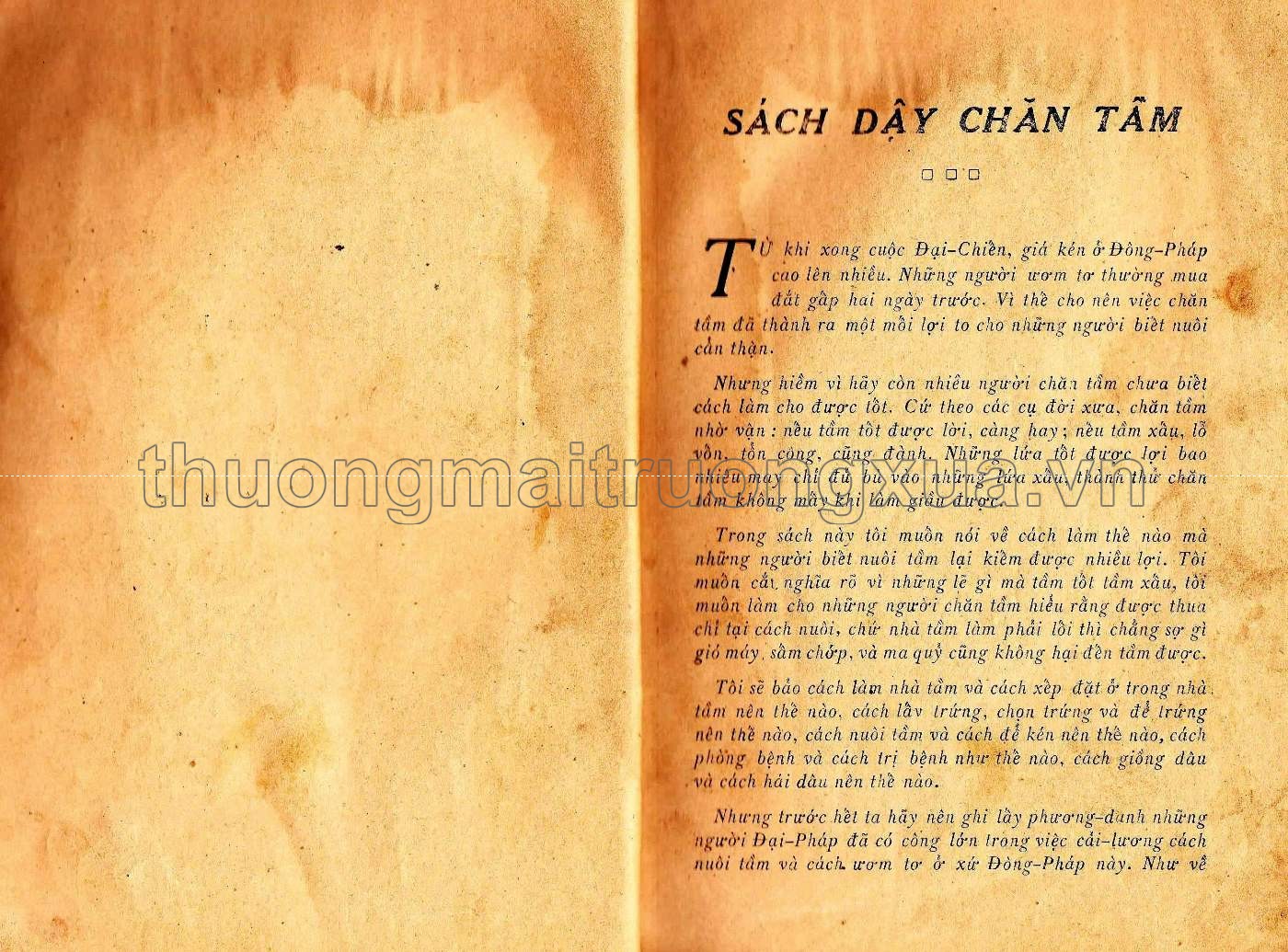 Sách dạy chăn tằm (1926) - Trang 3