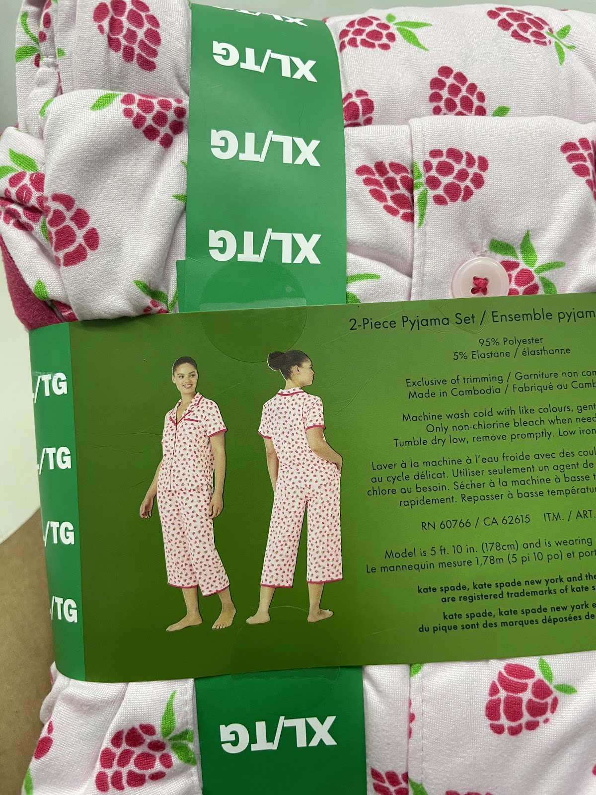 KS Sleepwear Berry Pink XL #2071