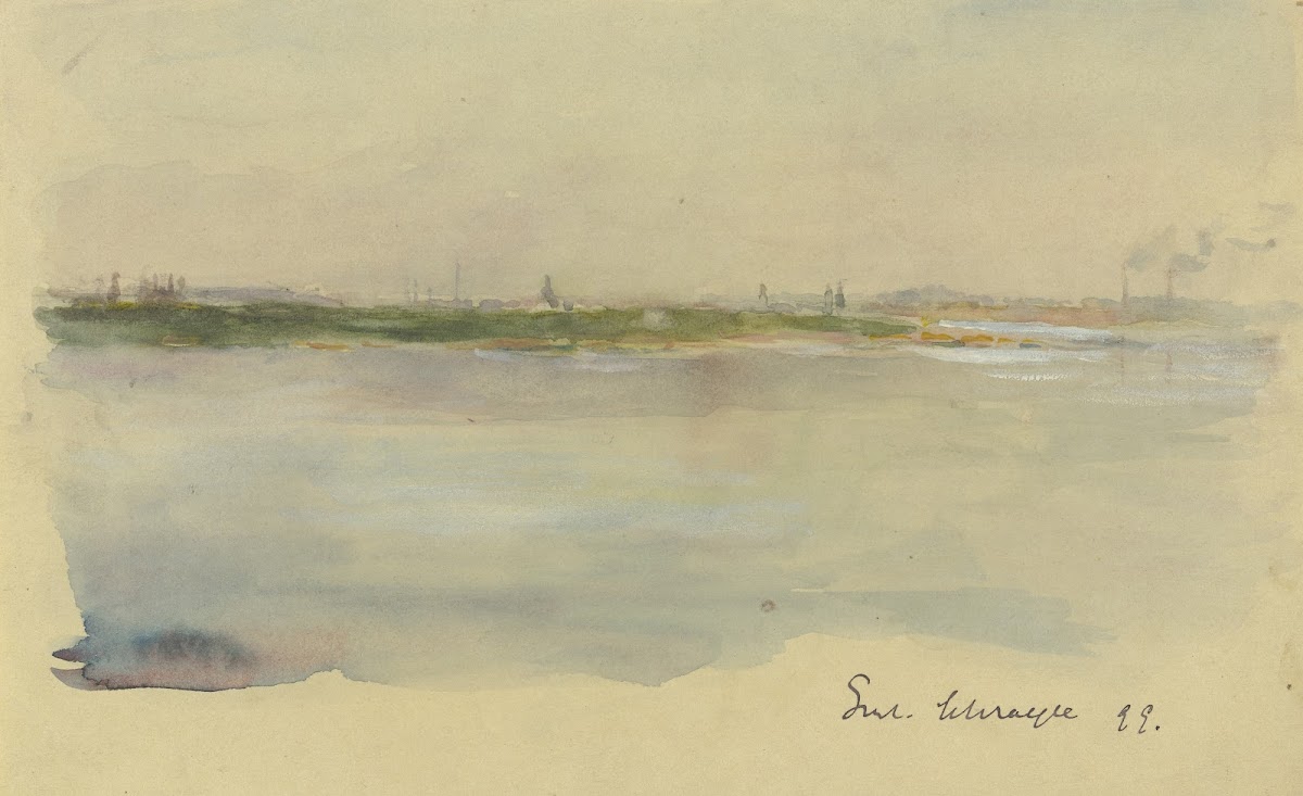 City at the riverside 1899