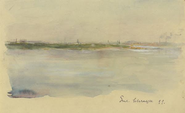 City at the riverside 1899