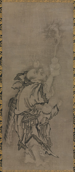 Immortal with Gourd and Dragon late 1600s early 1700s