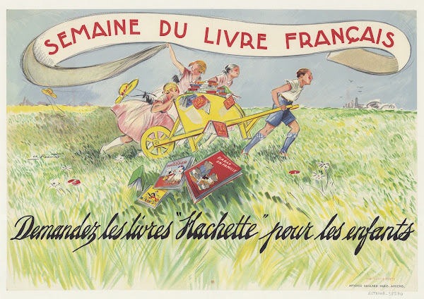 Semaine du livre français demandez les livres Hachette pour les enfants 1941