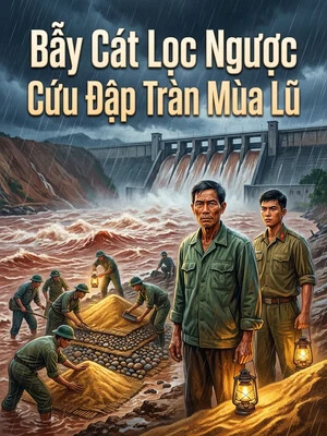 Bìa truyện Bẫy Cát Lọc Ngược Cứu Đập Tràn Mùa Lũ