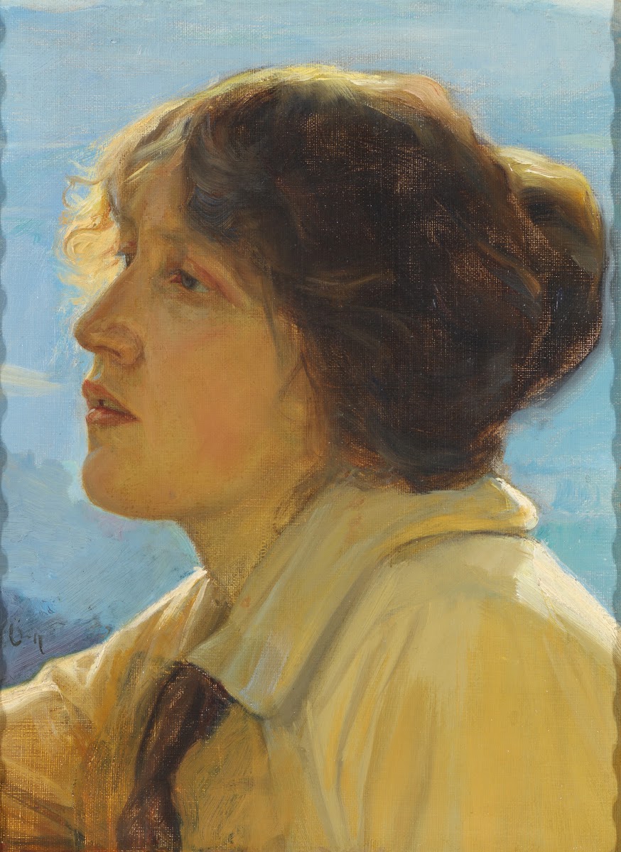 The Norwegian artist Tupsy Jebe 1899