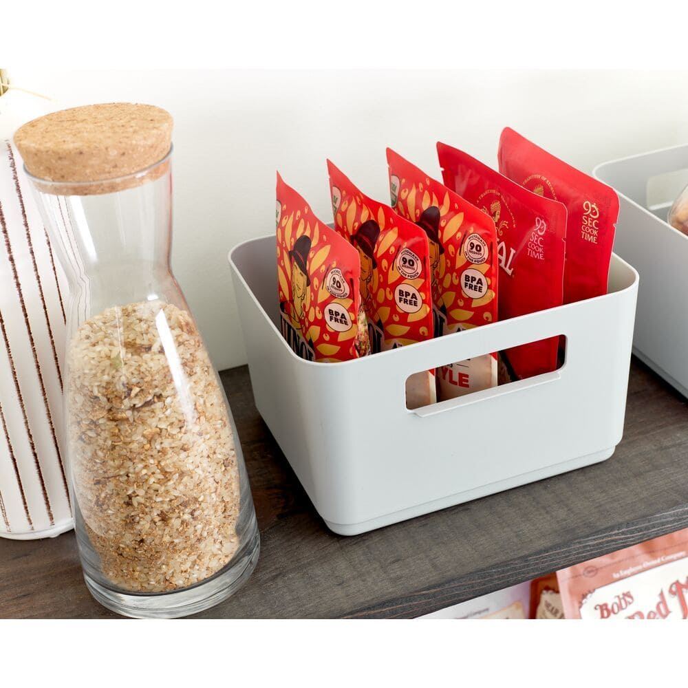 Organizador de plástico reciclado iDesign® de 25 x 19 cm
