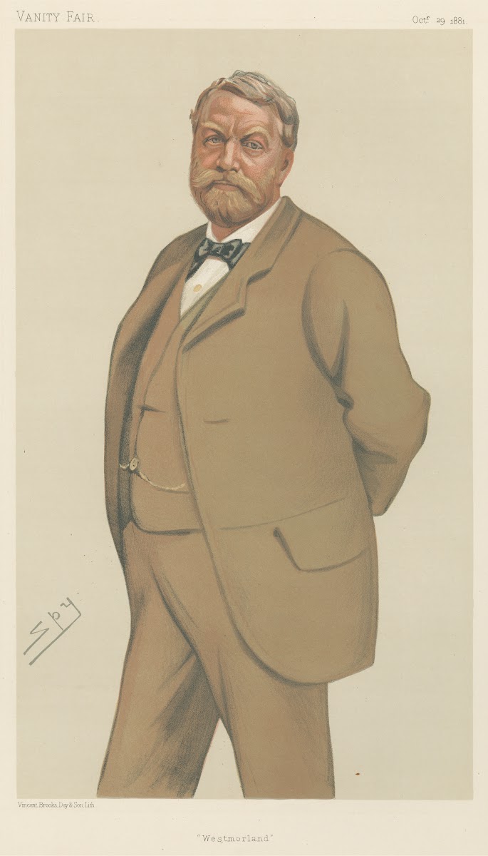 Politicians  Westmoreland The Hon William Lowther 29 October 1881 1881