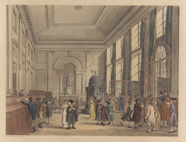 The Great Hall Bank of England 1808