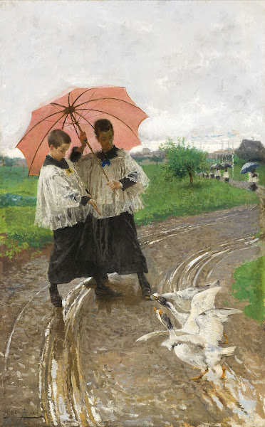 The Return from the Festival 1880