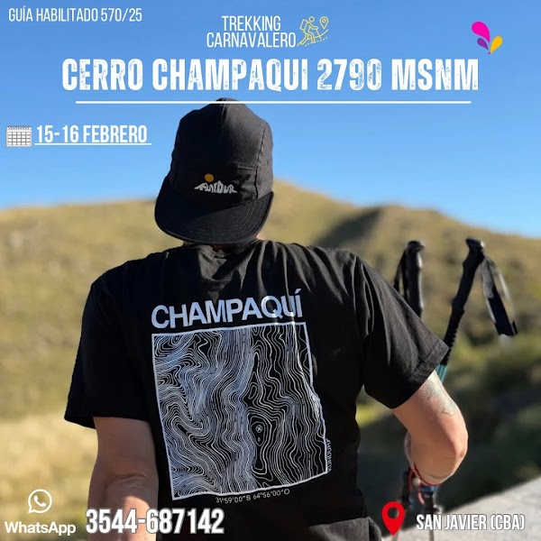 Trekking Carnavalero Cerro Champaqui