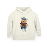 Children's hoodie Cebababy Fluffy Puffy (12/24m) Stu white