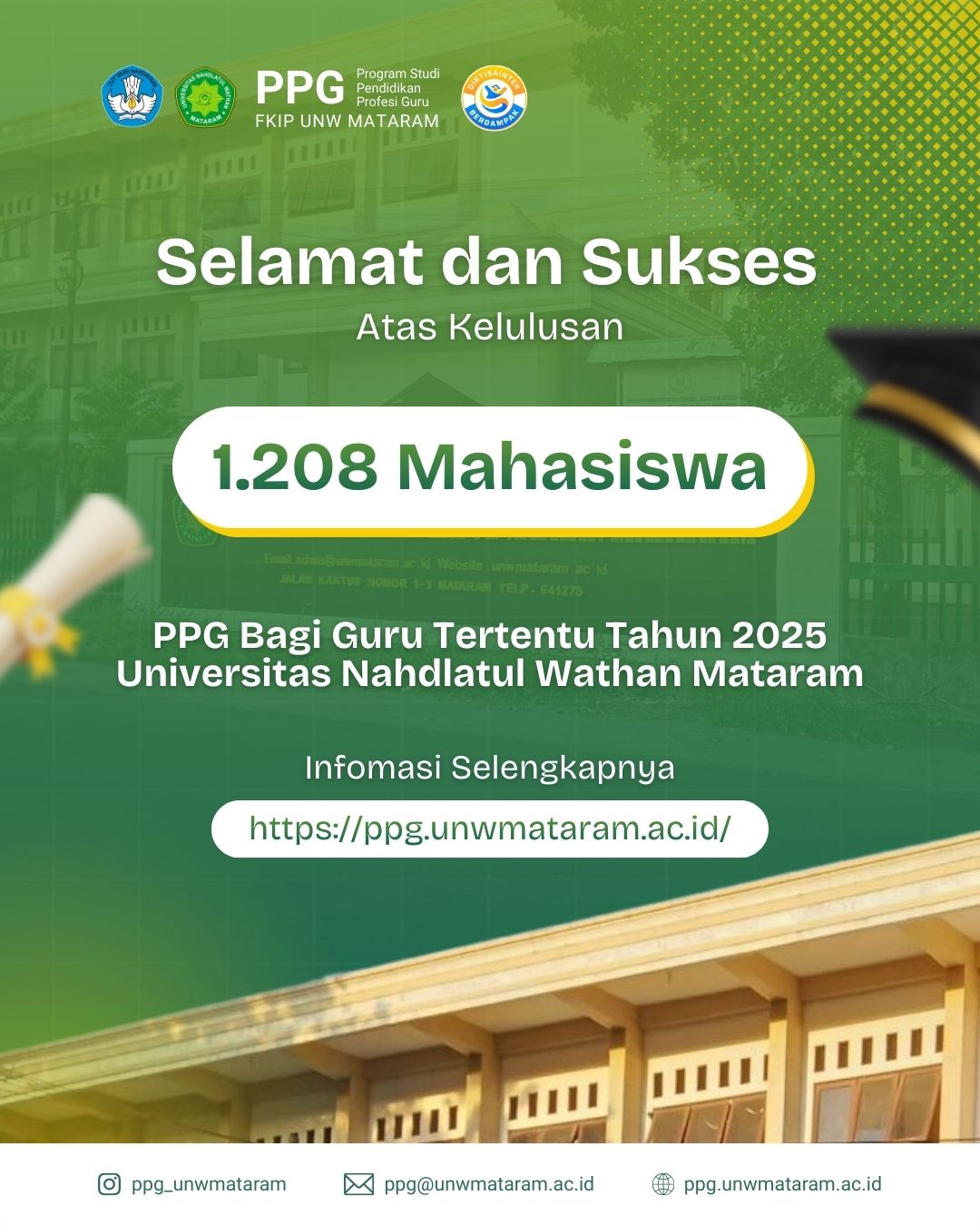 Pengumuman Kelulusan PPG Bagi Guru Tertentu Tahun 2025