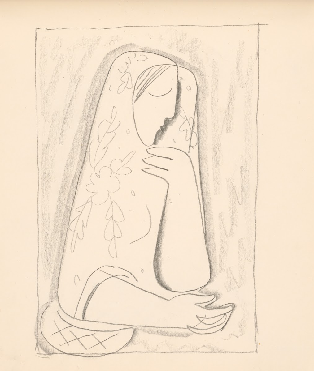 Žena s košíkom 1938