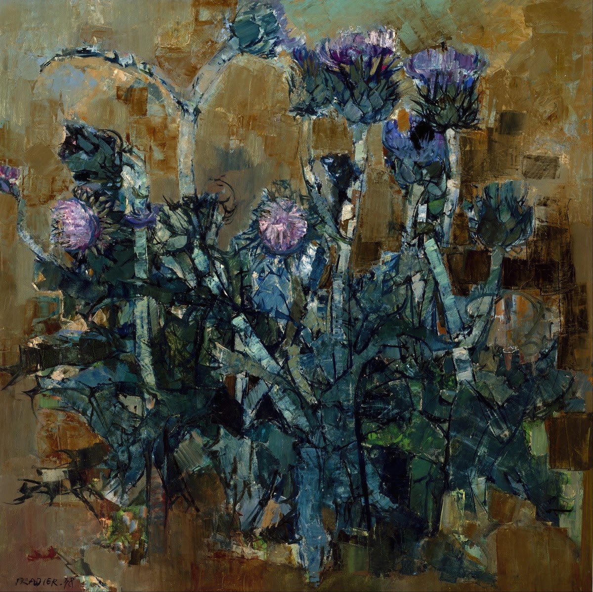 Artichoke Flowers 1848