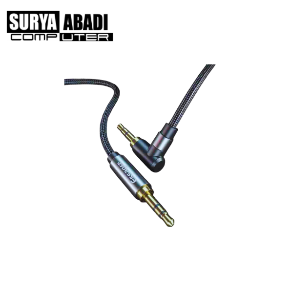 KABEL ESSAGER AUX 3,5 HITAM YP18