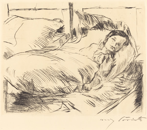 The Sick Child Das Kranke Kind 1918