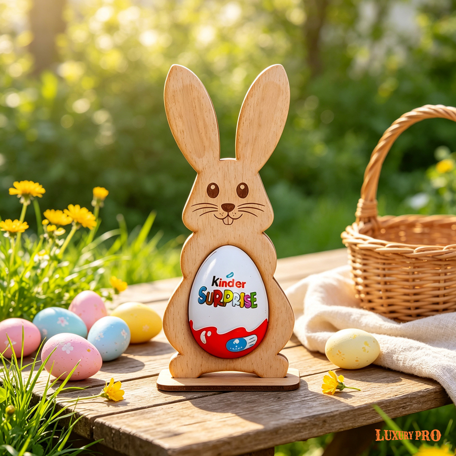 Single-layer Wooden Egg Rack