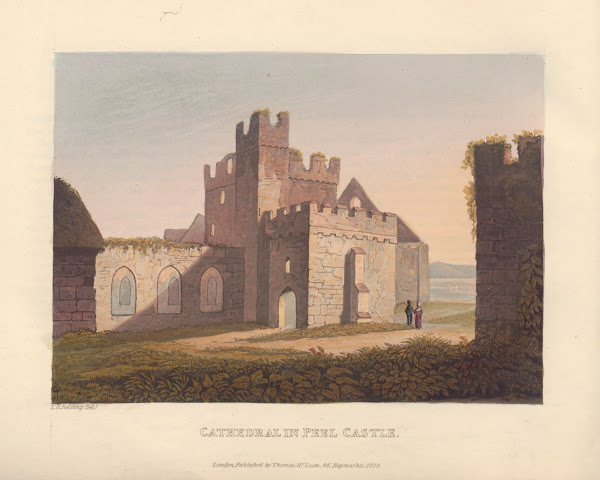 Cathedral in Peel Castle 1825
