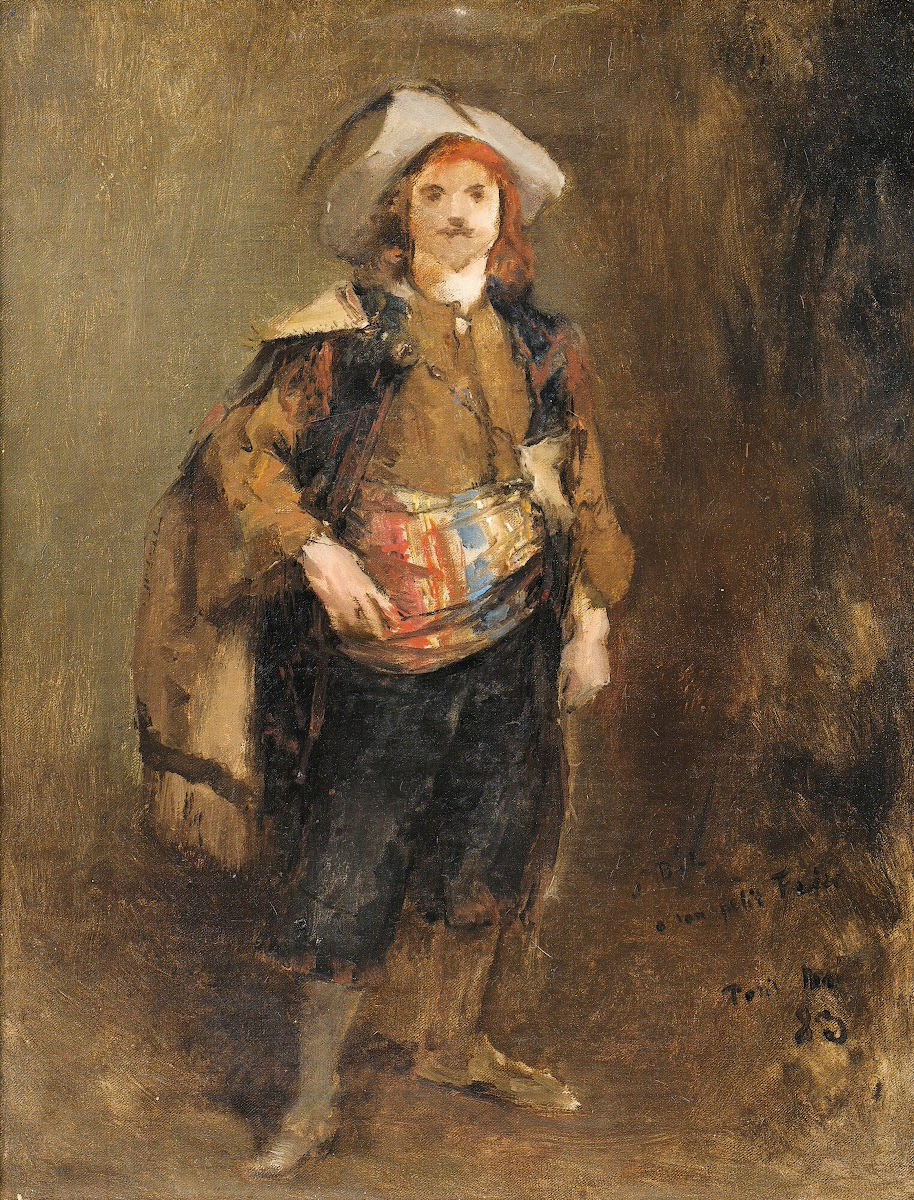 Emile Dressed As Cyrano 1883