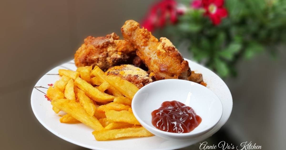 Gà rán KFC phiên bản siêu dễ và siêu ngon