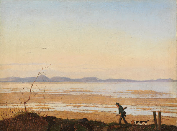 An Evening beside Lake Arresø ca 1837