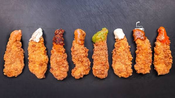 Eight Chicken Tenders